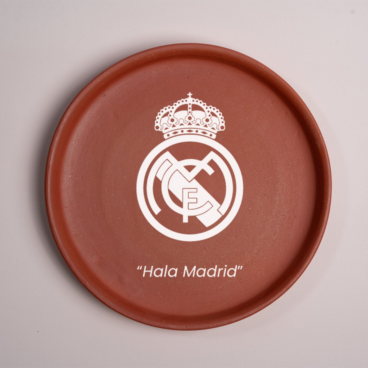 Terracotta Wall Plate - Football Club Real Madrid