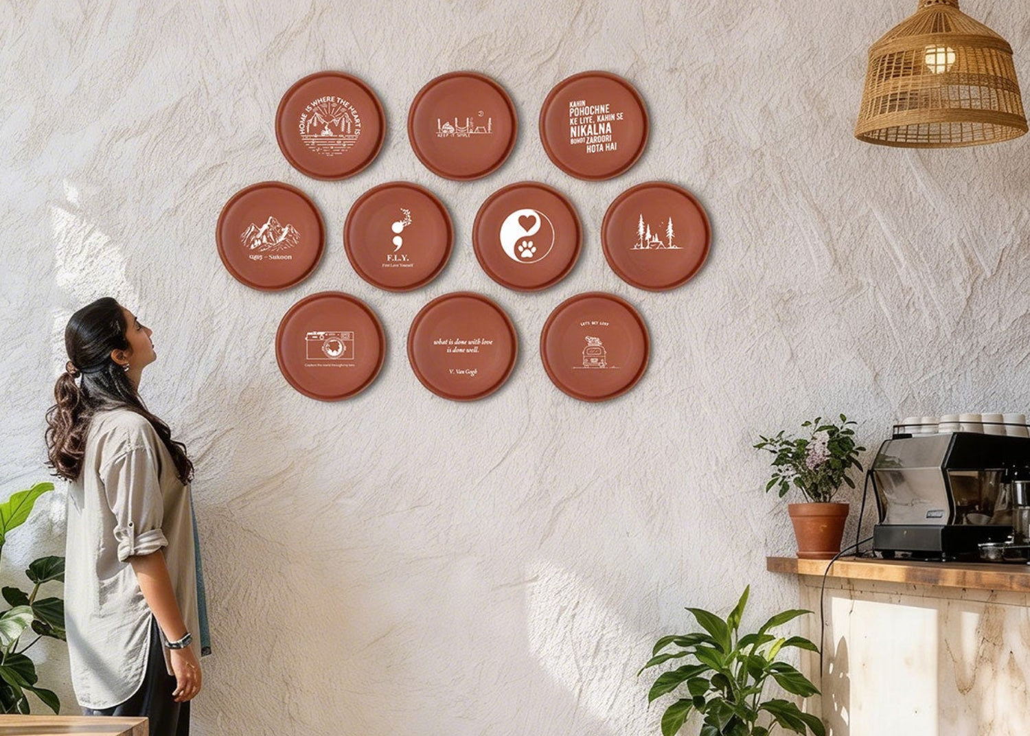 The Boho Story Wall