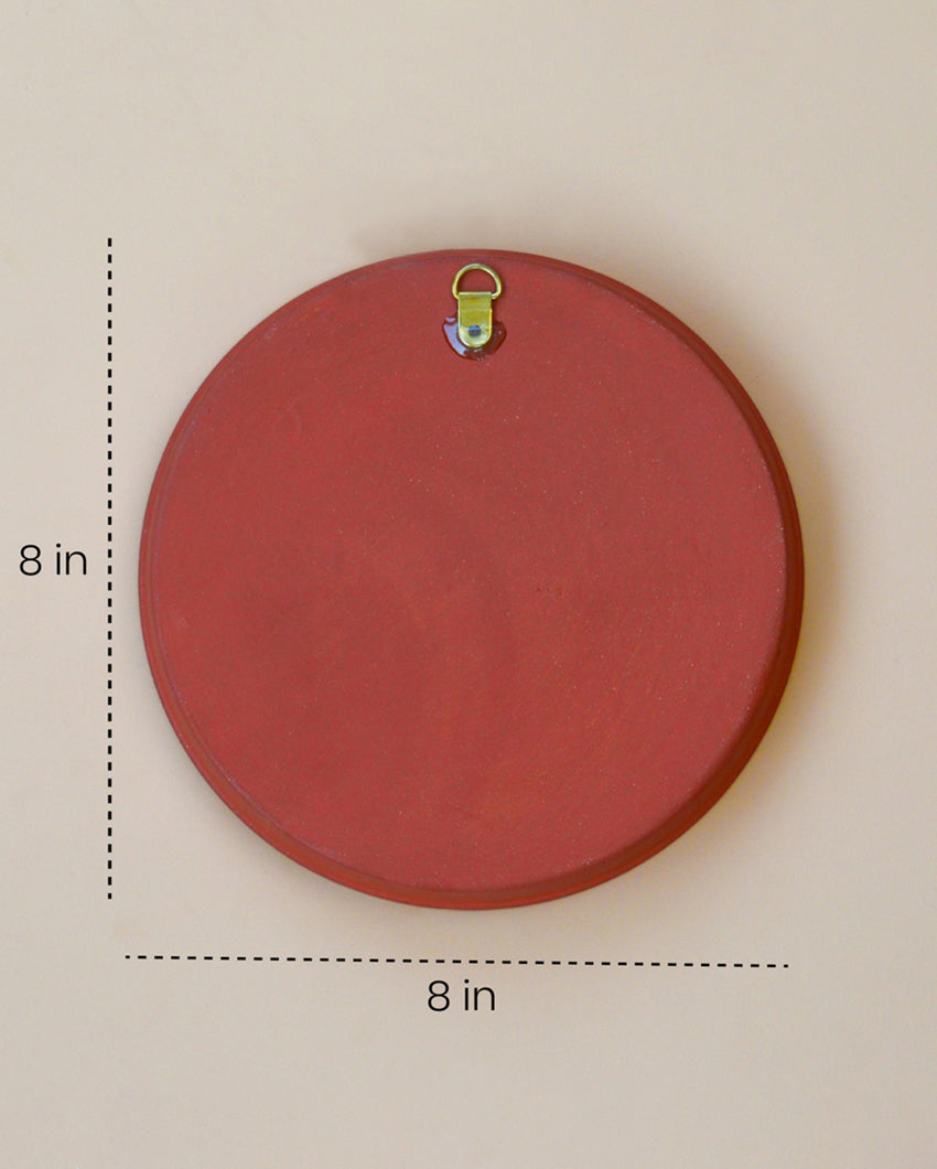 Father's day terracotta wall plate 2