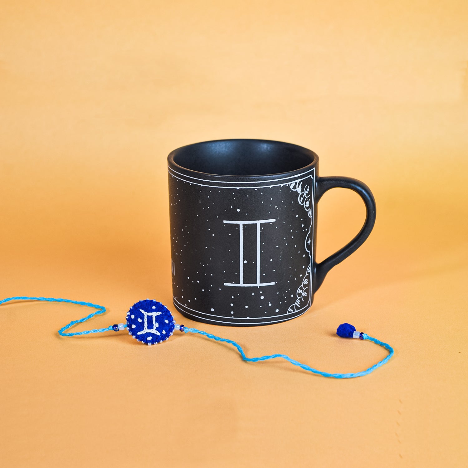 Gemini - Zodiac Rakhi Combo