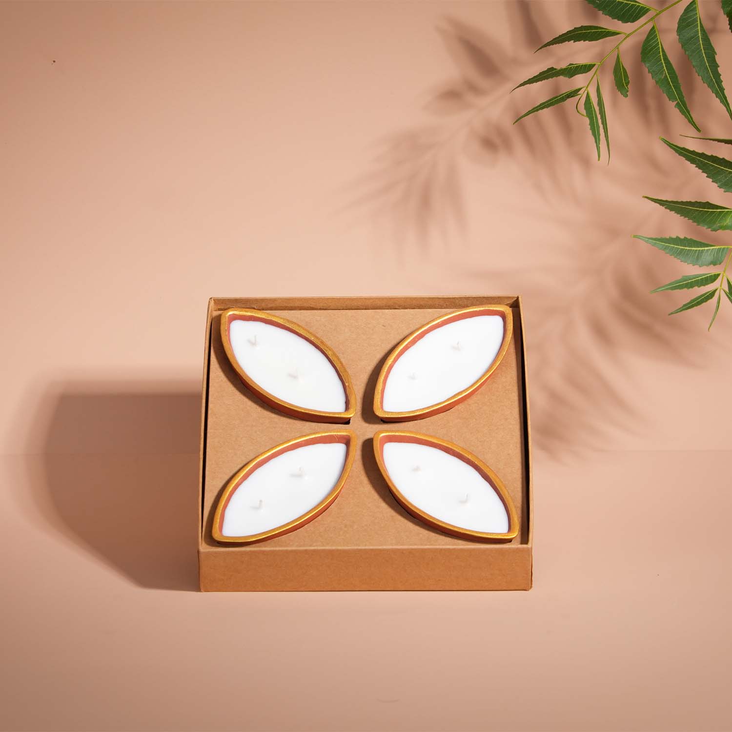 Ram Mandir Special - Petal Shape Diya