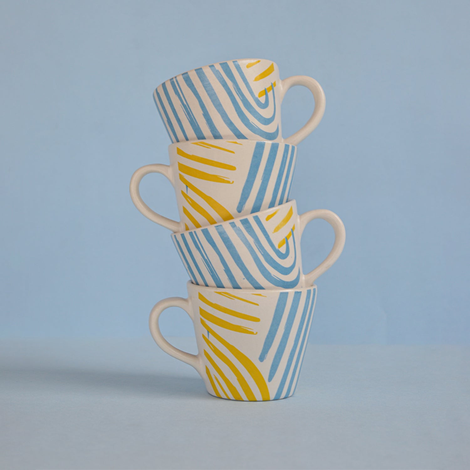 Blue Saga Tea Mug Pack Of 4