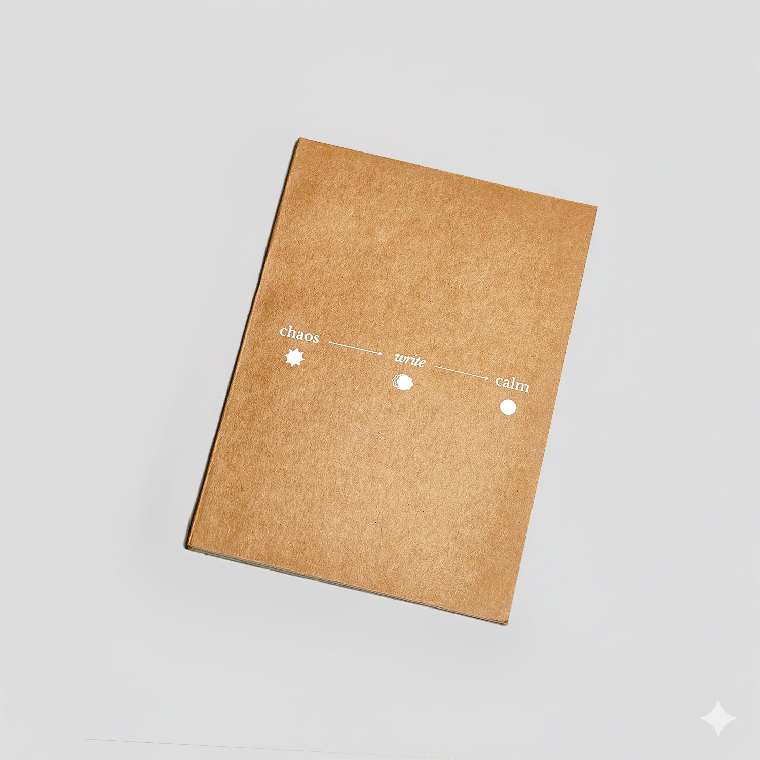 Chaos → Write → Calm A5 Diary