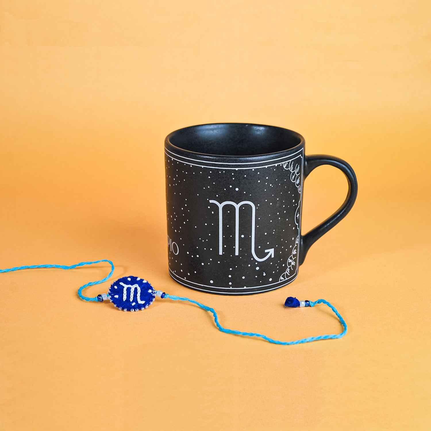 Scorpio - Zodiac Rakhi Combo
