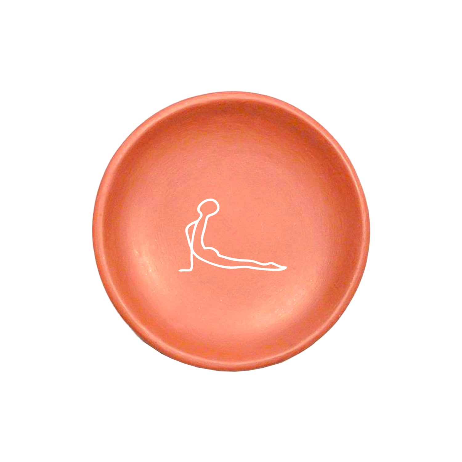 9 Poses of Peace – Terracotta Yoga Wall Plate Set