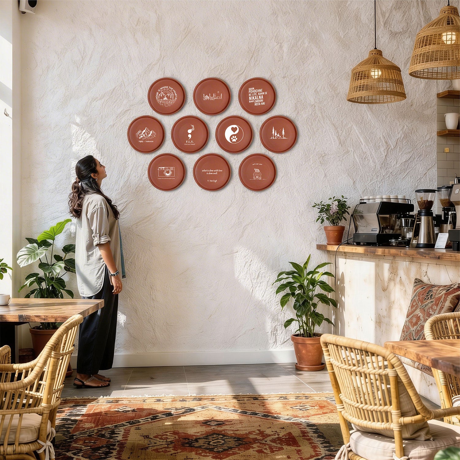 The Boho Story Wall