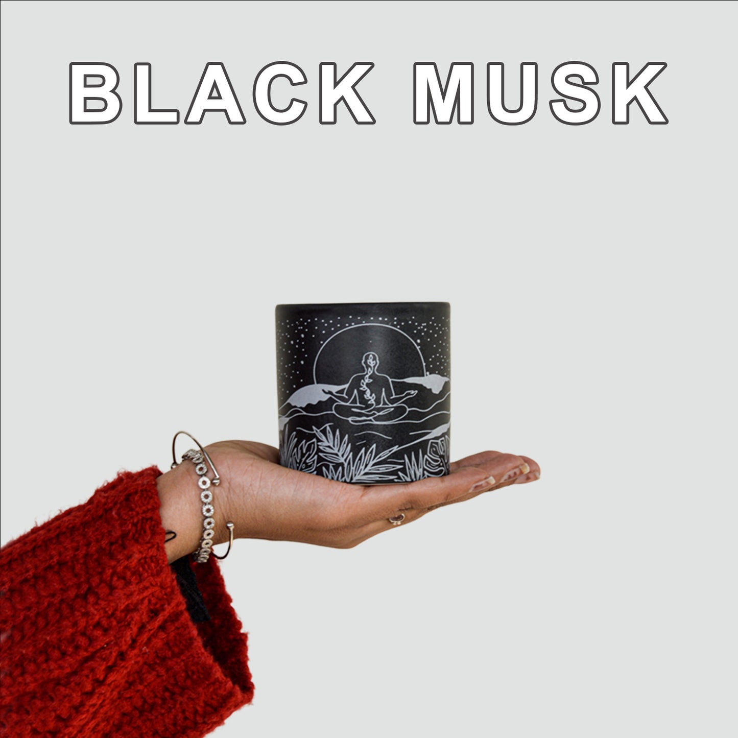 Blak Musk Scented Candle