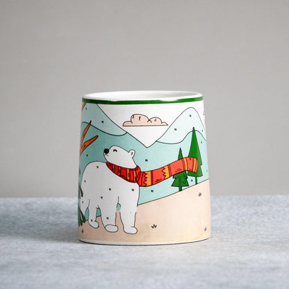 Polar Bear Coffee Mug - Almiro Tree