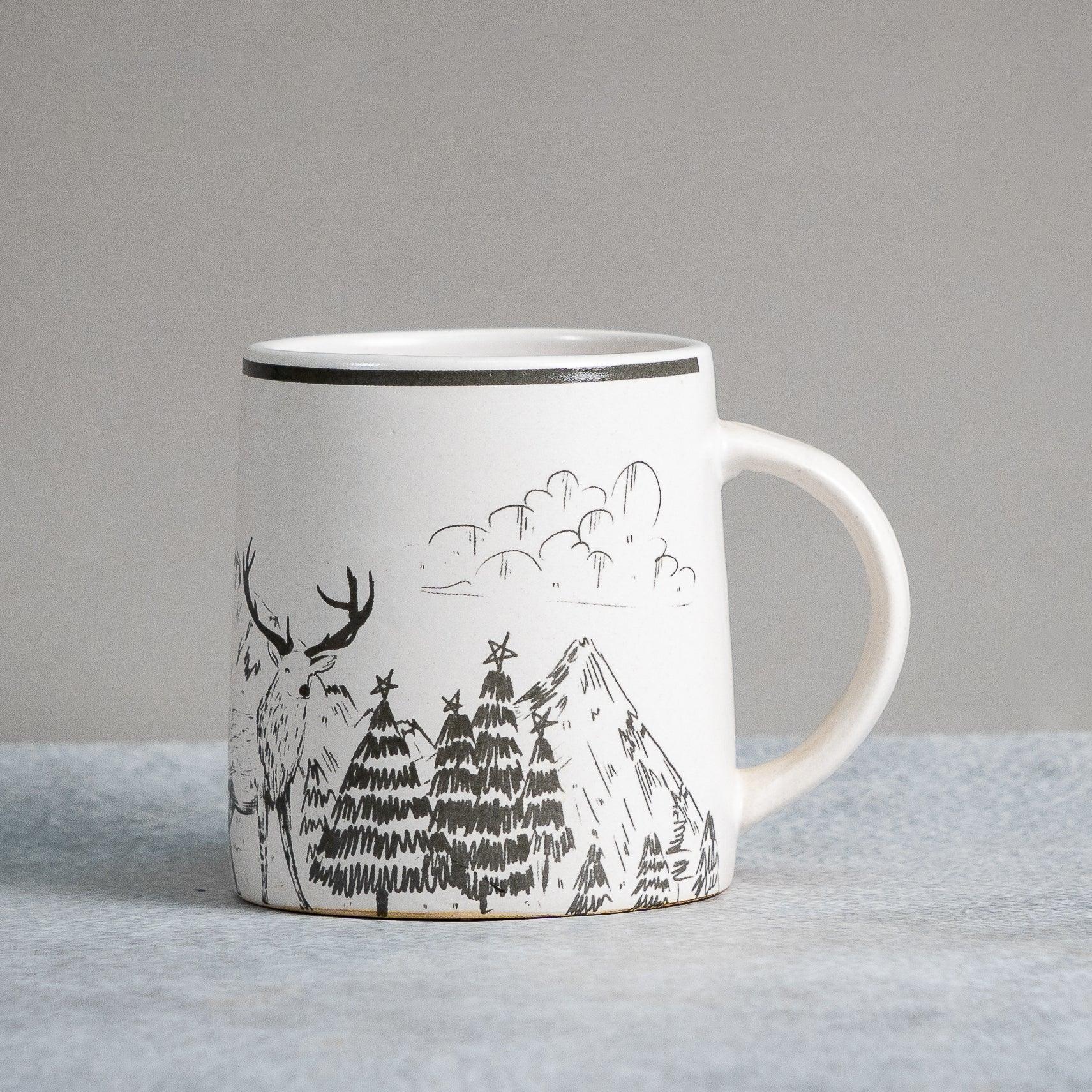 Reindeer Coffee mug - Almiro Tree