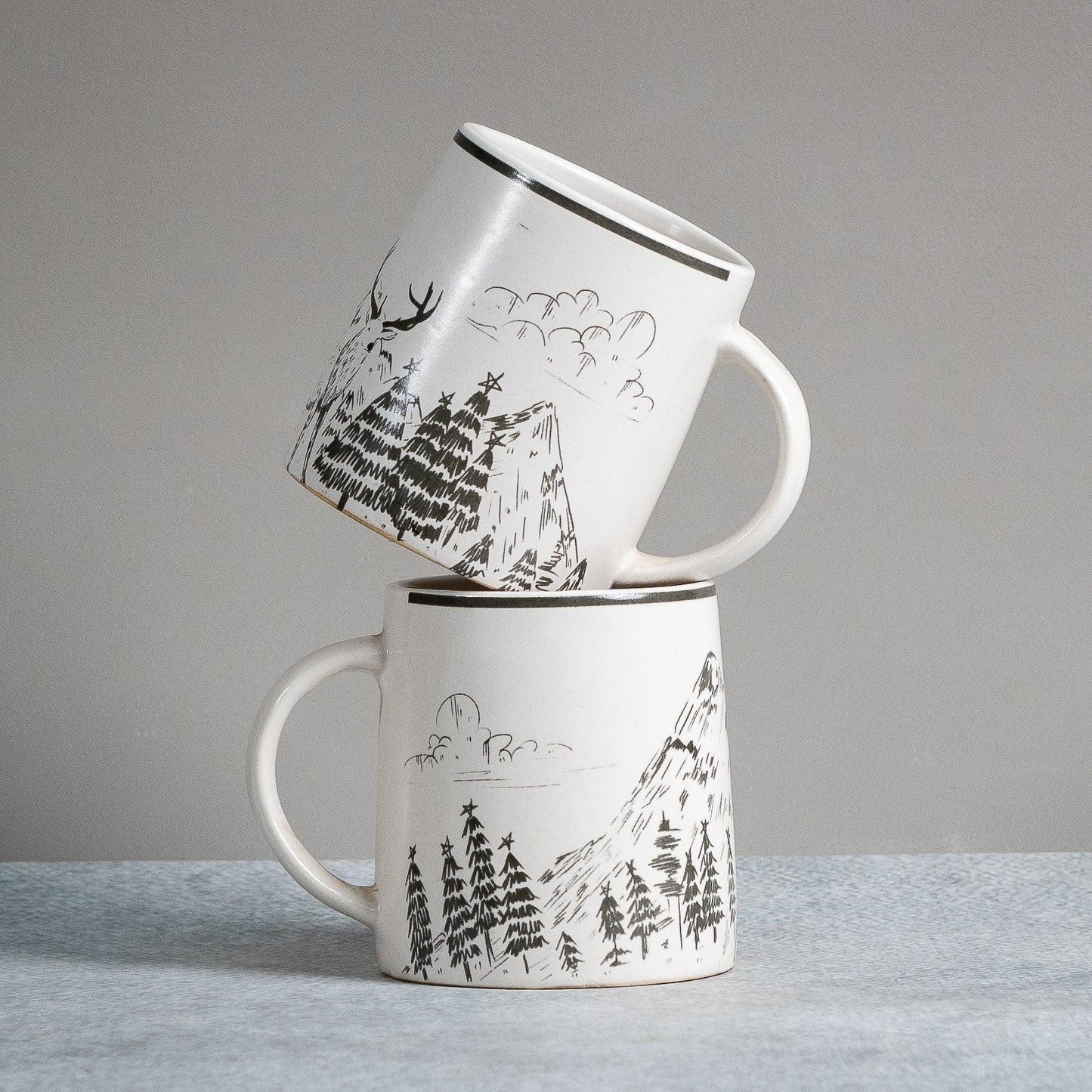 Reindeer Coffee mug - Almiro Tree